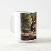 Basenji Elegant Coffee Tasse (Vorderseite Links)