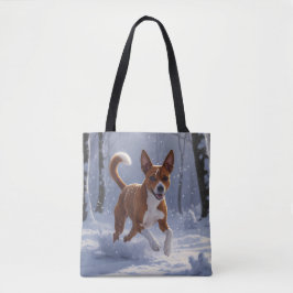 Basenji Elegant Shoulder Tote Bag Tasche