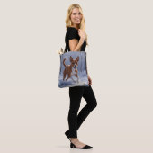 Basenji Elegant Shoulder Tote Bag Tasche (Am Model)