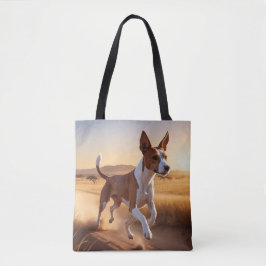 Basenji Elegant Tote Bag Tasche
