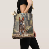 Basenji Elegant Tote Bag Tasche (Von Nahem)
