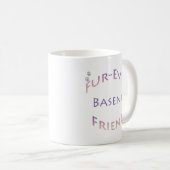 Basenji Furever Kaffeetasse (VorderseiteRechts)