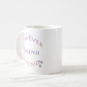 Basenji Furever Kaffeetasse (Vorderseite Links)