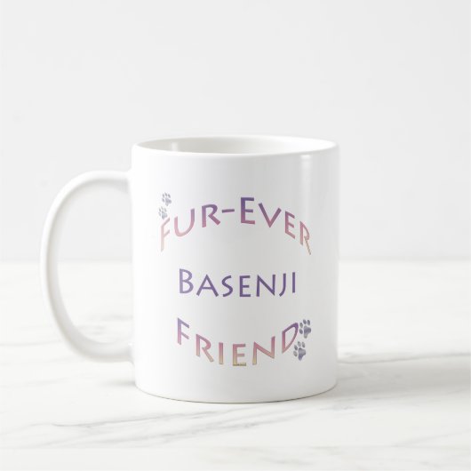 Basenji Furever Kaffeetasse (Links)