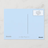 Basenji-Gemälde - Süße Originalkunst Postkarte (Rückseite)