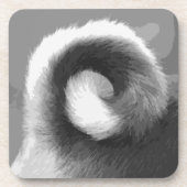 Basenji Getränkeuntersetzer (Vorderseite)