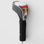 BASENJI GOLF HEADCOVER (angewinkelt)
