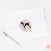 Basenji Heart Stickers (Umschlag)