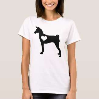 Basenji Herz-T - Shirt