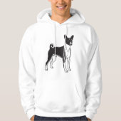 Basenji Hoodie (Vorderseite)