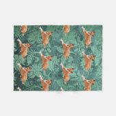 Basenji-Hund  Fleecedecke (Vorderseite (Horizontal))