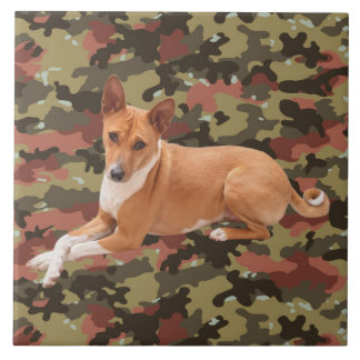 Basenji-Hund Fliese