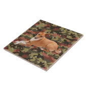 Basenji-Hund Fliese (Seite)