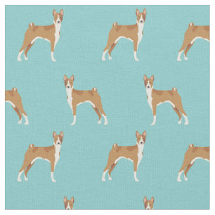Basenji-Hund Stoff