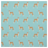 Basenji-Hund Stoff (Muster)