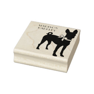 Basenji-Hund-Welpe Gummistempel