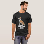 Basenji-Hundebesitzer-Oma T-Shirt (Vorne ganz)