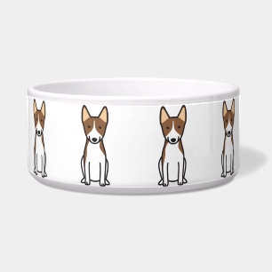 Basenji HundeCartoon Napf