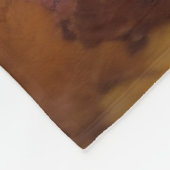 Basenji im Herbst Leaves Fall Inspiriert Fleecedecke (Ecke)