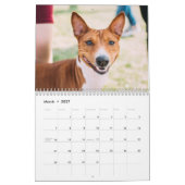 Basenji-Kalender 2026 Kalender (Mär 2027)
