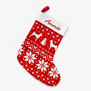 Basenji Kleiner Weihnachtsstrumpf