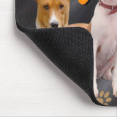 Basenji können Sie gerade ein Mousepad nicht haben (Ecke)