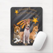 Basenji können Sie gerade ein Mousepad nicht haben (Mit Mouse)