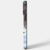 Basenji lassen es Schnee Weihnachten Case-Mate iPhone Hülle (Rückseite / Links)