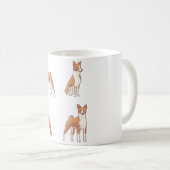 Basenji Magic Kaffeetasse (VorderseiteRechts)