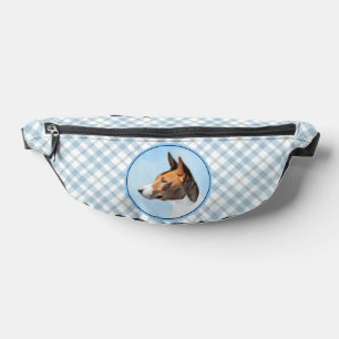 Basenji Malerei Kastanienrot Bindle Niedlicher Hun Bauchtasche