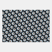 Basenji Malerei Kastanienrot Bindle Niedlicher Hun Geschenkpapier Set (Vorderseite 3)