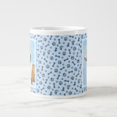 Basenji Malerei - Niedliche Originalkunst Jumbo-Tasse (Vorderseite)