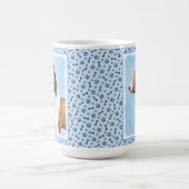 Basenji Malerei - Niedliche Originalkunst Kaffeetasse (Mittel)