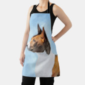 Basenji Malerei - Niedliche Originalkunst Schürze (InSitu)
