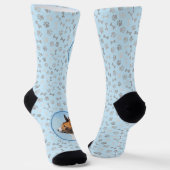 Basenji Malerei - Niedliche Originalkunst Socken (Gewinkelt)