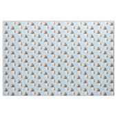 Basenji Malerei - Niedliche Originalkunst Stoff (Yard (91,4 cm))