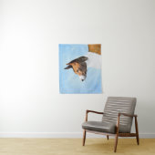 Basenji Malerei - Niedliche Originalkunst Wandteppich (Beispiel)