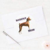 Basenji Mama 4 - Aufkleber (Umschlag)