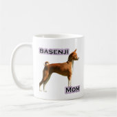 Basenji-Mama 4 Kaffeetasse (Links)