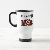 Basenji Mama Geschenke Reisebecher (Links)