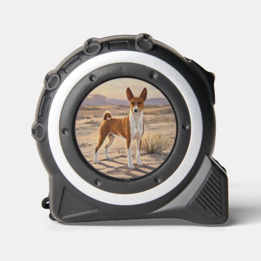 Basenji Maßband (Vorderseite)