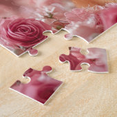 Basenji mit Rose - Valentinstag Puzzle (Seite)