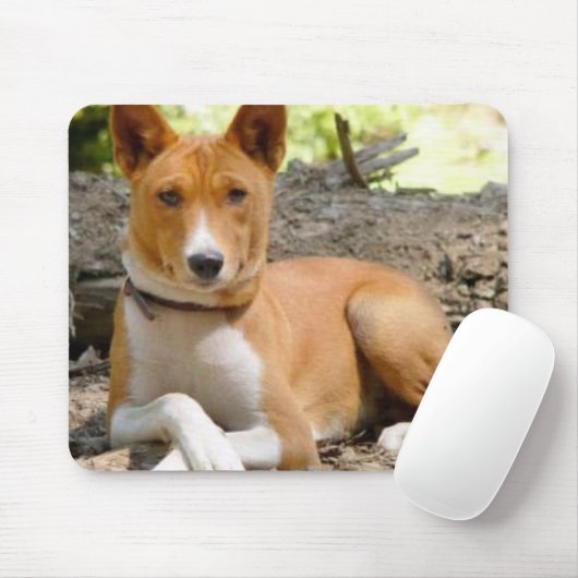 Basenji Mousepad (Mit Mouse)