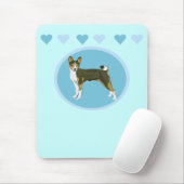 Basenji Mousepad (Mit Mouse)