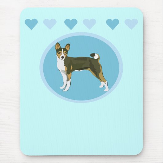 Basenji Mousepad (Vorne)