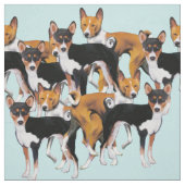 Basenji nahtlos stoff (Muster)