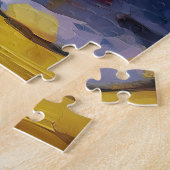 Basenji on Beach, Sommergeschenk für Hundefreunde Puzzle (Seite)