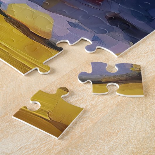 Basenji on Beach, Sommergeschenk für Hundefreunde Puzzle (Seite)