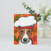 BASENJI POSTKARTE (Stehend Vorderseite)