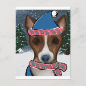 BASENJI POSTKARTE (Vorderseite)